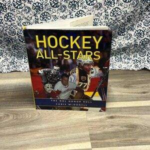 💙🧡 Vintage Hockey Allstars Hardcover coffee table book